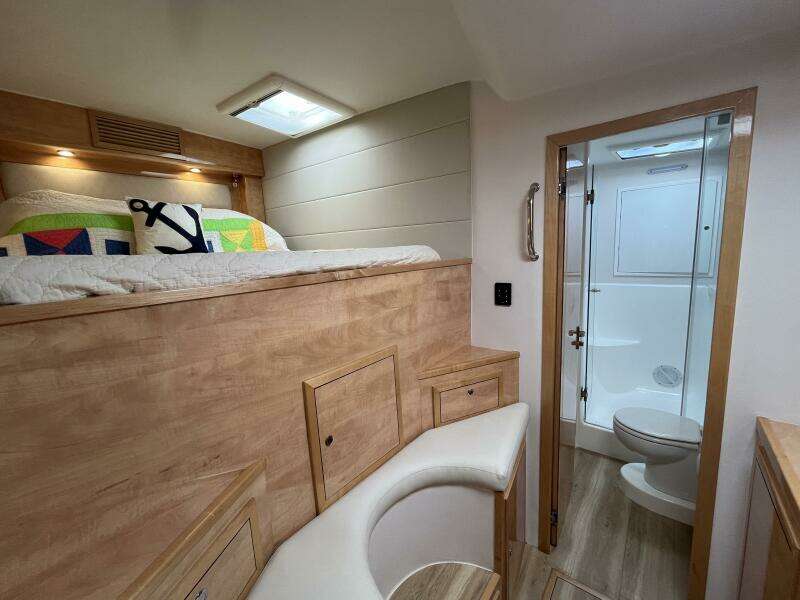 Starboard forward cabin