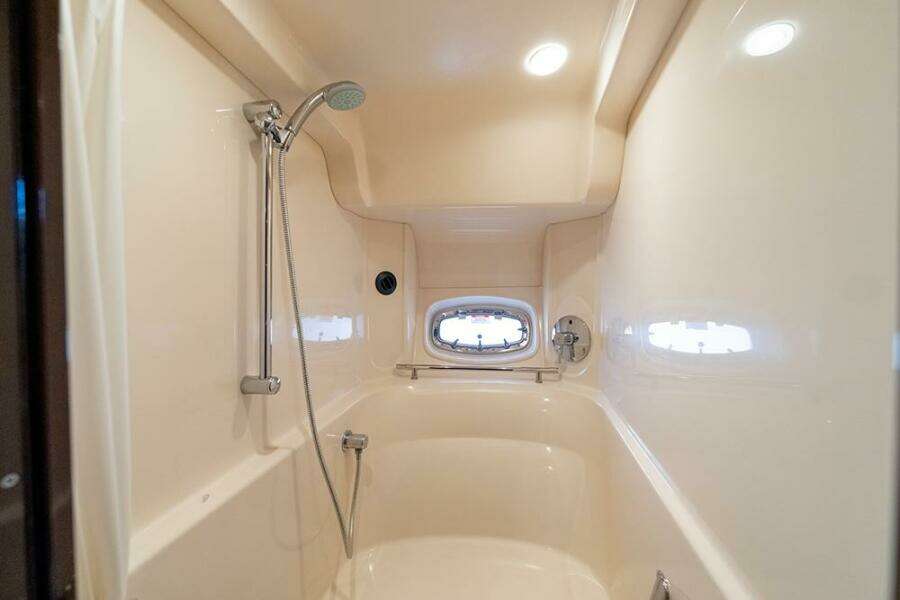 Master shower