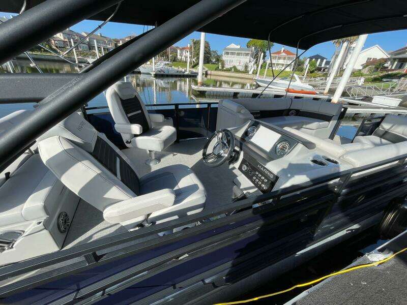 25ft Harris FloteBote Yacht For Sale