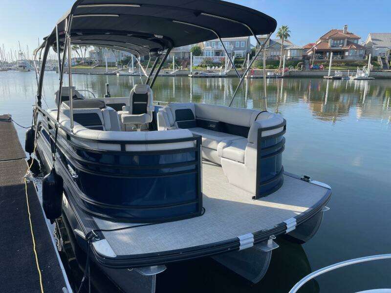 25ft Harris FloteBote Yacht For Sale