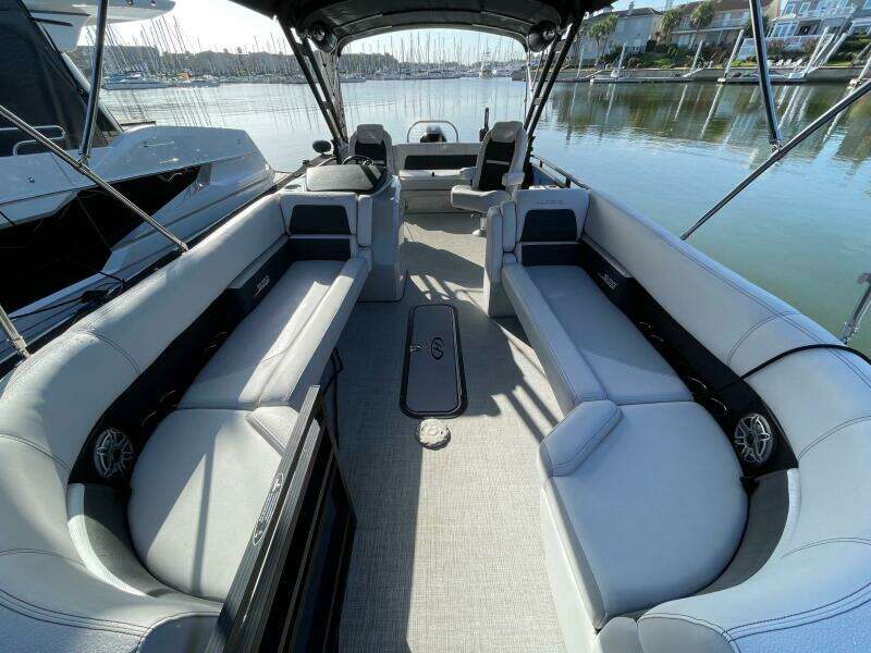 25ft Harris FloteBote Yacht For Sale