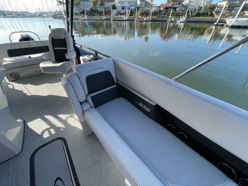 25ft Harris FloteBote Yacht For Sale