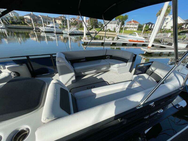 25ft Harris FloteBote Yacht For Sale