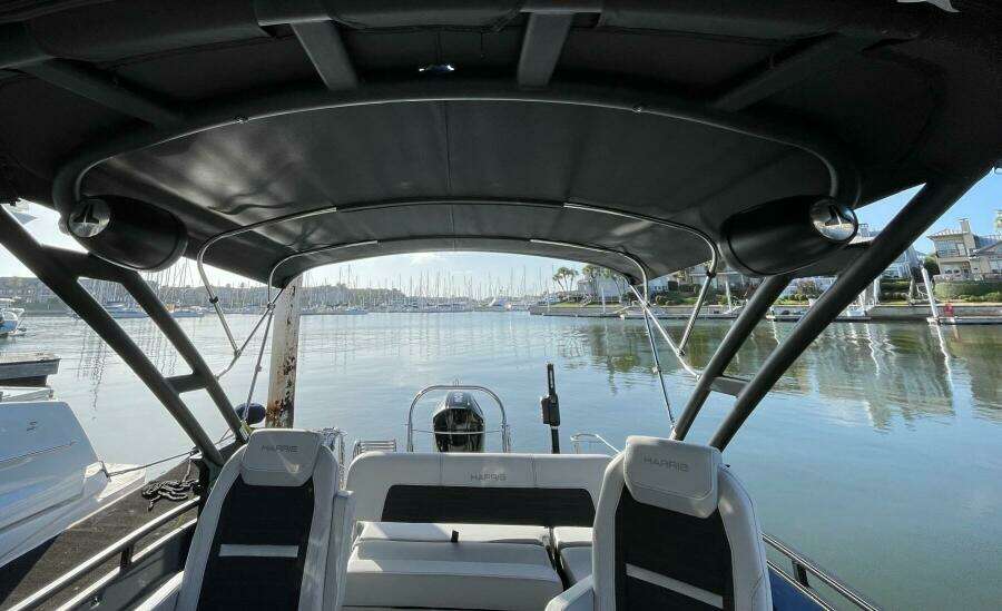 25ft Harris FloteBote Yacht For Sale