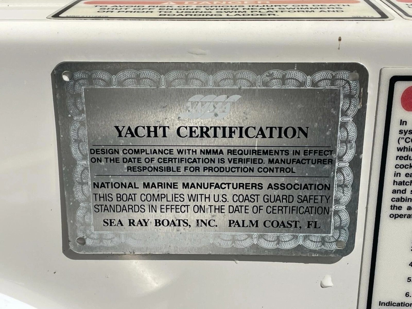 2000 Sea Ray 400 Sedan Bridge