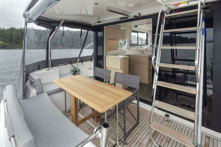 Aft Deck with Table