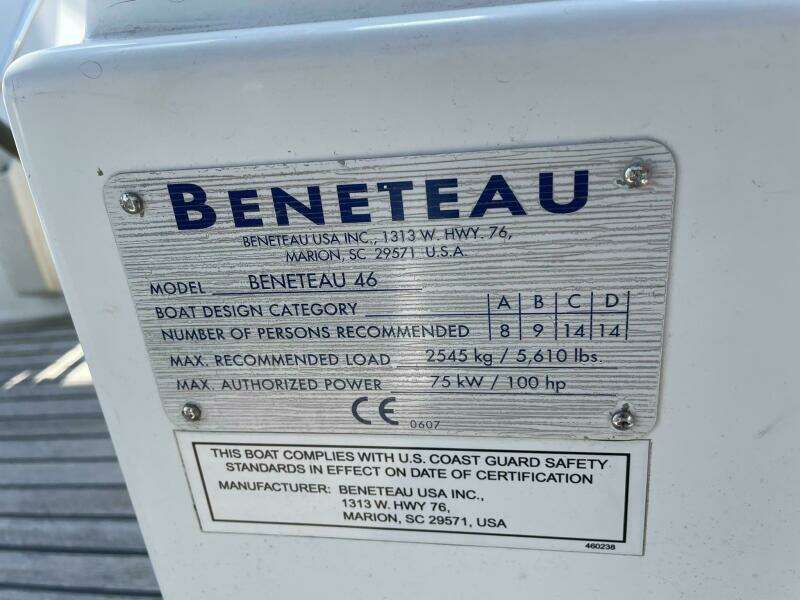 Rob Roy 46ft Beneteau Yacht For Sale