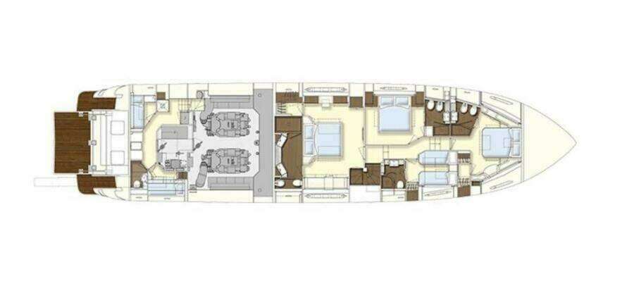 Hoya Saxa 87ft Ferretti Yachts Yacht For Sale