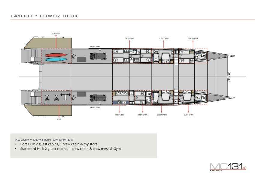 131ft McConaghy Boats Yacht For Sale