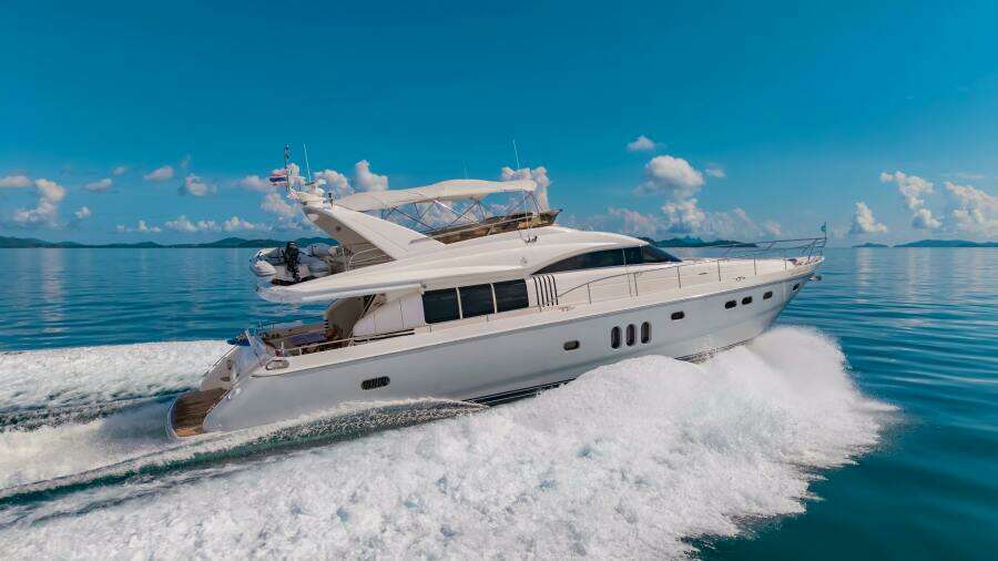 BLUE ROSE 75ft Princess Yachts Yacht For Sale