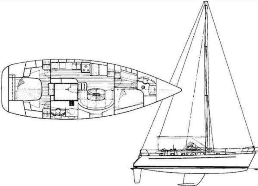 40ft Beneteau Yacht For Sale
