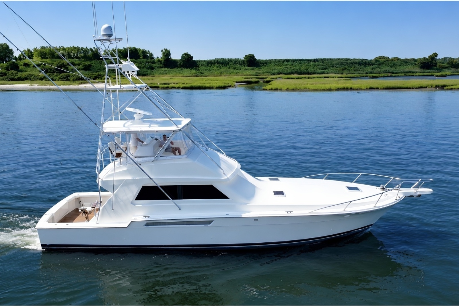 Reel Class 1997 Bertram 54 Convertible 54 ft Convertible Boats for