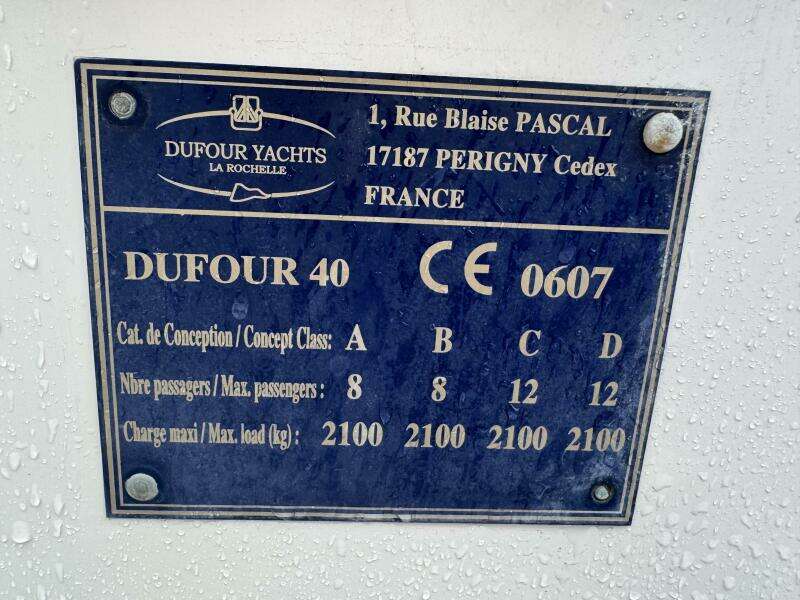 40ft Dufour Yacht For Sale