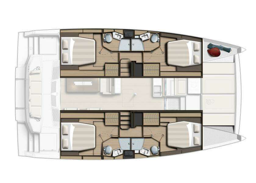 Stock  44ft Bali Yacht For Sale