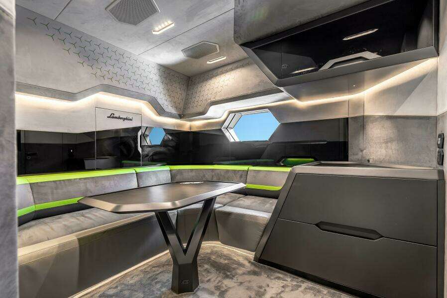 2023 Tecnomar 63 Lamborghini - Dinette/Lounge