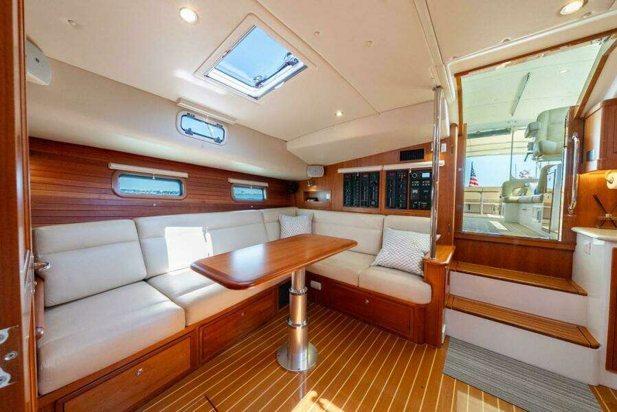 Main Salon Looking Aft