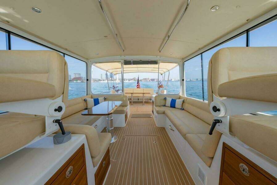 Helm Looking Aft
