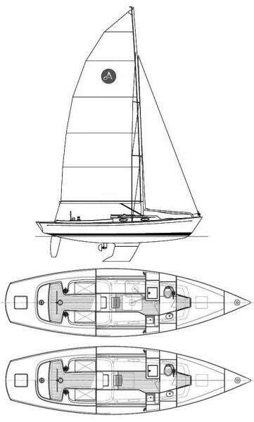 Fidelis 33ft Alerion Yacht For Sale