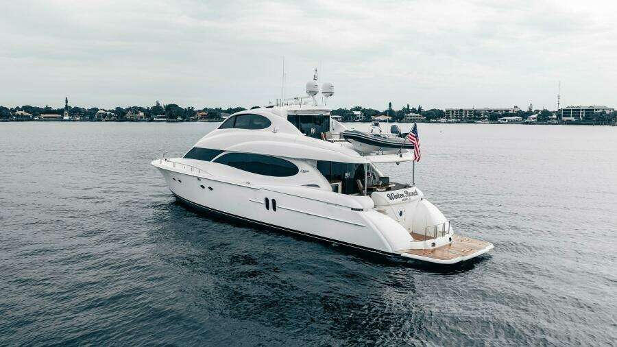 Water Ranch 80ft Lazzara Yachts Yacht For Sale
