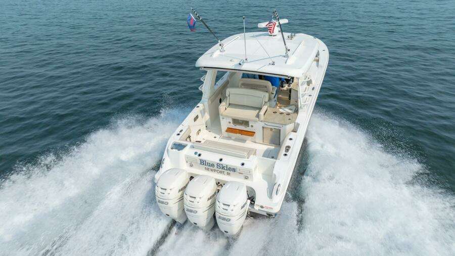 BLUE SKIES 35ft Boston Whaler Yacht For Sale
