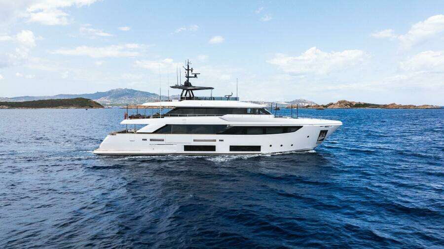 QUEEN J III 108ft Custom Line Yacht For Sale