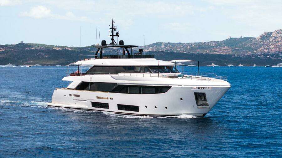 QUEEN J III 108ft Custom Line Yacht For Sale