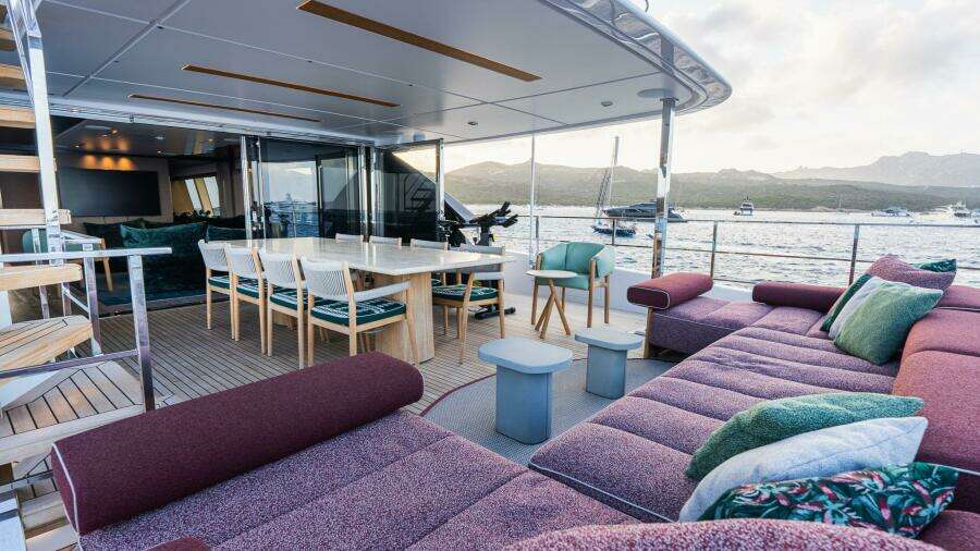 QUEEN J III 108ft Custom Line Yacht For Sale