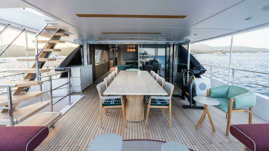 QUEEN J III 108ft Custom Line Yacht For Sale