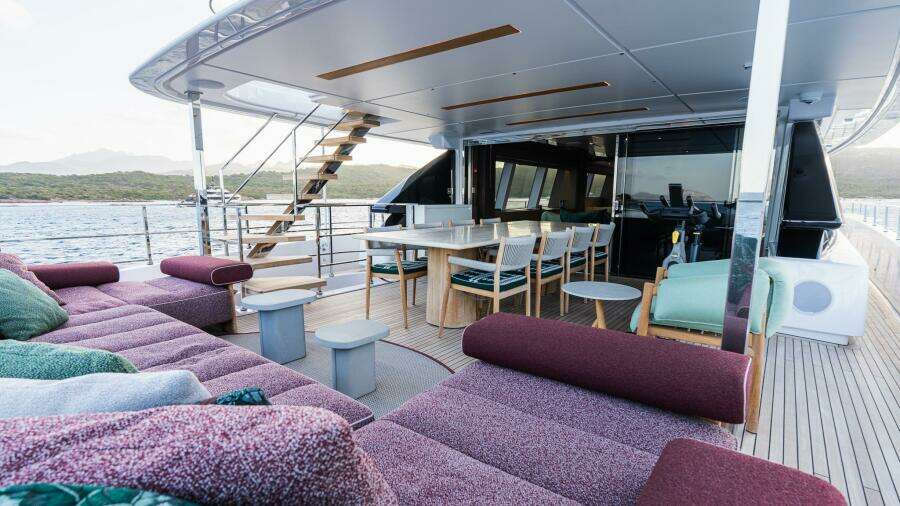 QUEEN J III 108ft Custom Line Yacht For Sale