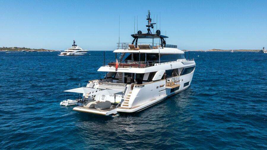 QUEEN J III 108ft Custom Line Yacht For Sale