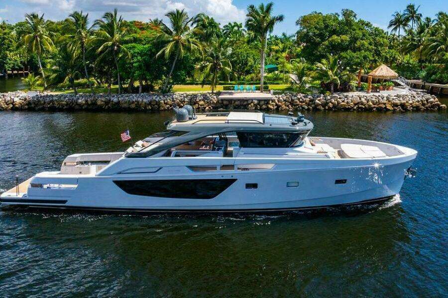 Snack Money 72ft Bluegame Yacht For Sale