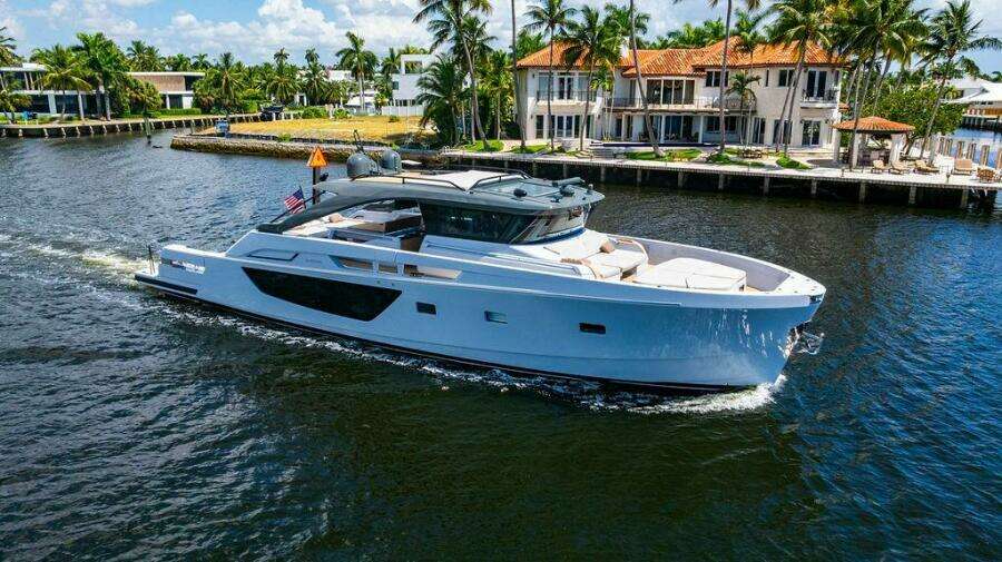 Snack Money 72ft Bluegame Yacht For Sale