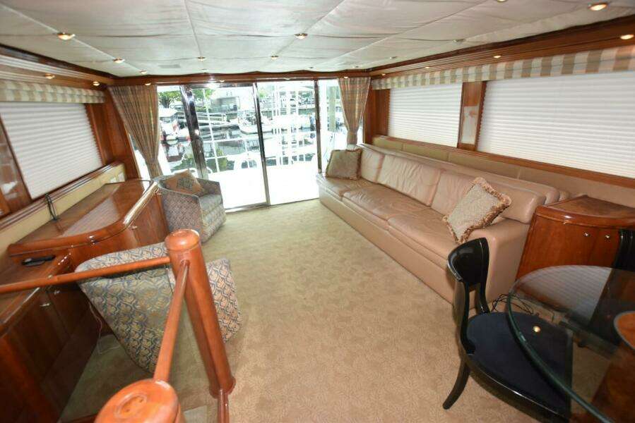 The Dream 74ft Hatteras Yacht For Sale