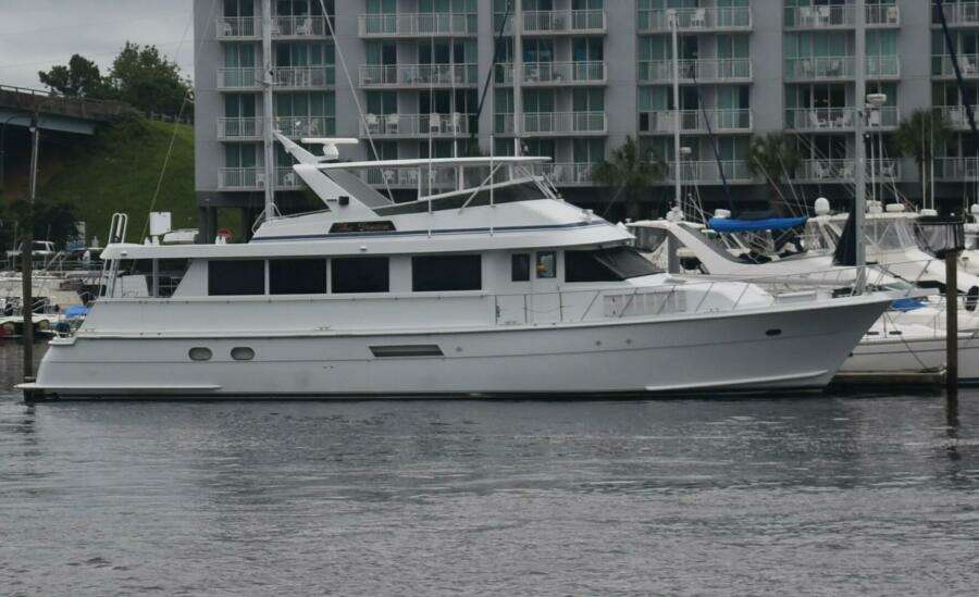 The Dream 74ft Hatteras Yacht For Sale