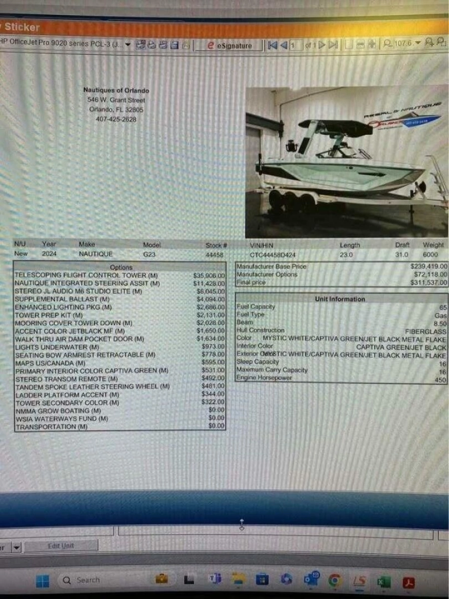 2024 Nautique Super Air Nautique G23