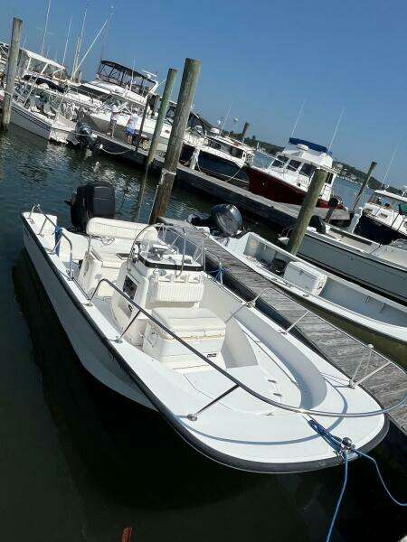 At her dock