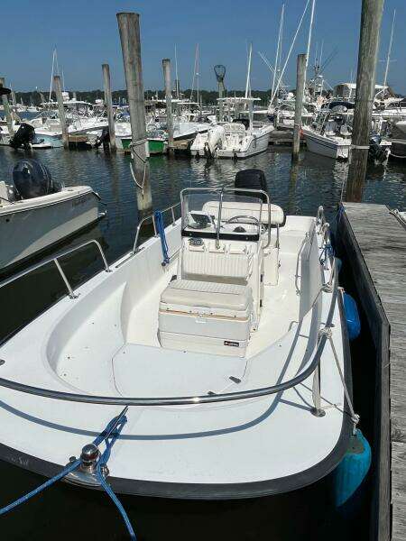 Looking aft