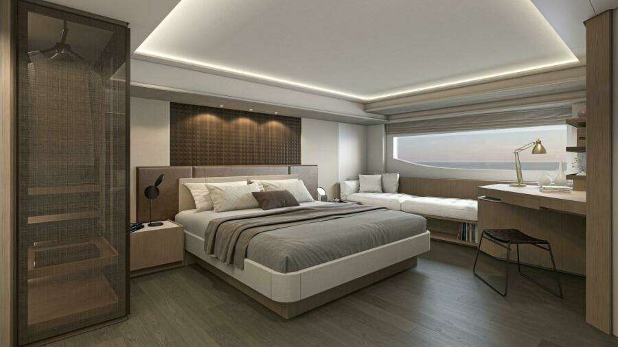 2026 Prestige M7 - Master Stateroom