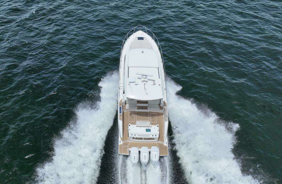 2024 Tiara Yachts 48LE- LADY OGEA- Aerial