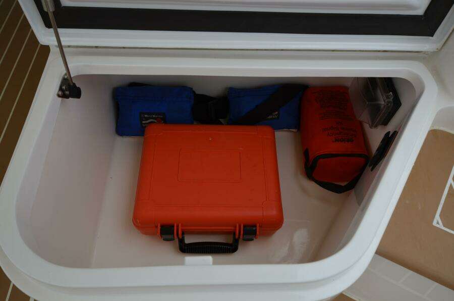 Storage Under Cockpit Aft Seat