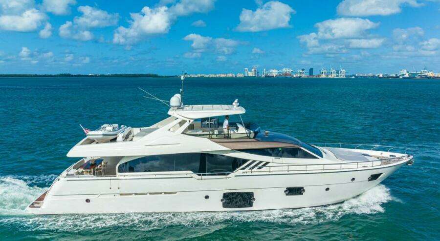 Hoya Saxa 87ft Ferretti Yachts Yacht For Sale