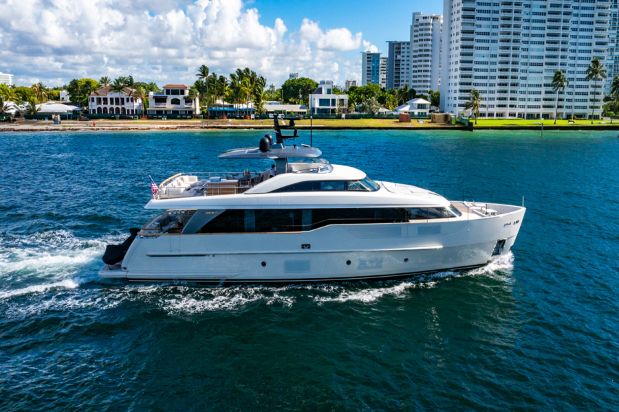 90ft San Lorenzo Yacht For Sale