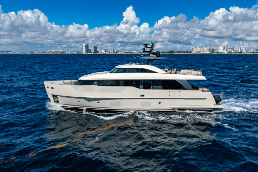 90ft San Lorenzo Yacht For Sale