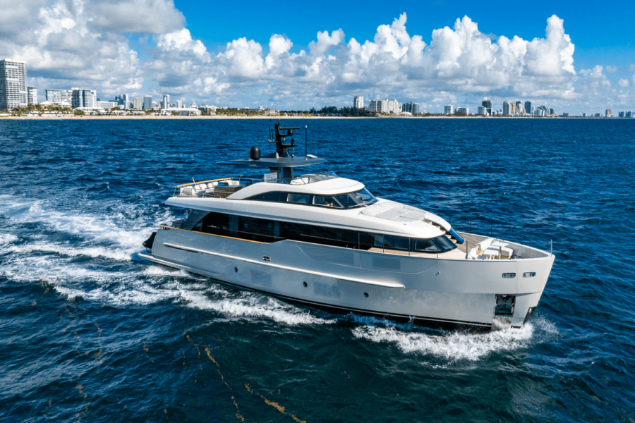 90ft San Lorenzo Yacht For Sale