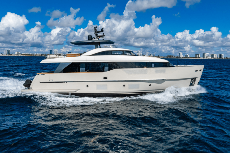 90ft San Lorenzo Yacht For Sale