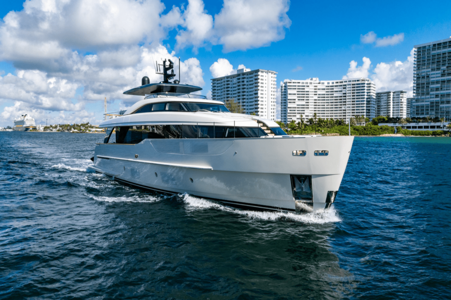 90ft San Lorenzo Yacht For Sale