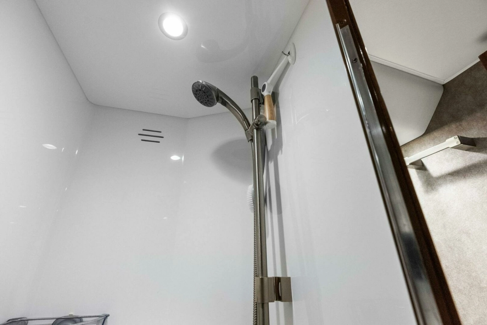 2022 Viking 68 Enclosed Bridge- PIPE DREAM- Crew Stateroom Head