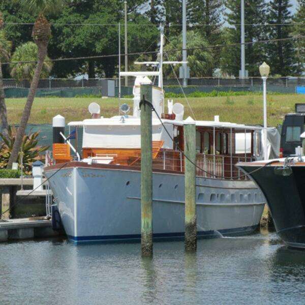 Flying Lady 58ft Trumpy Yacht For Sale