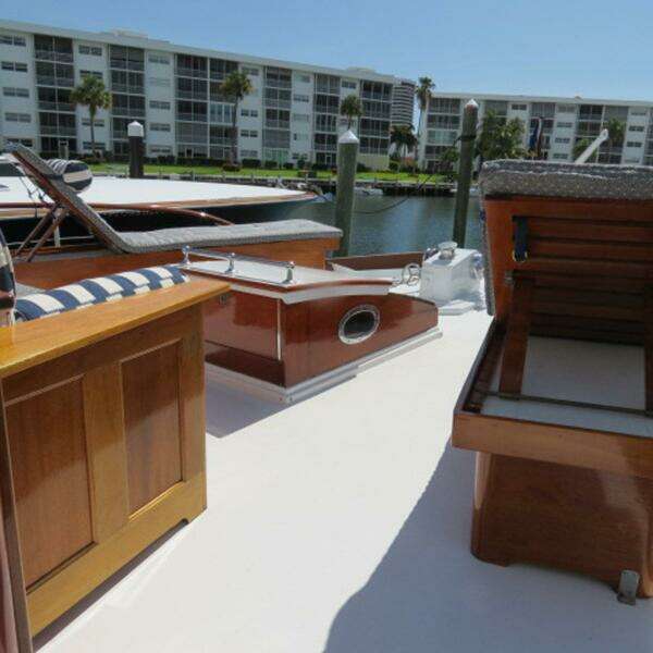 Flying Lady 58ft Trumpy Yacht For Sale