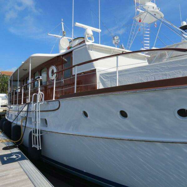 Flying Lady 58ft Trumpy Yacht For Sale
